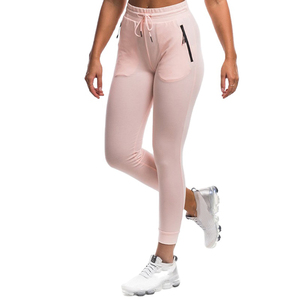 กางเกงวอร์มเอวยางยืดทรงหลวมขาบานผ้าฝ้ายสำหรับผู้หญิงใส่ในฤดูหนาว - Product Image 1
