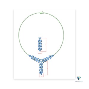 Collier en or jaune 14,02 carats avec diamant de laboratoire en forme de poire, pendentif élégant en or massif 14 carats, bijou statement pour mariage - Product Image 6