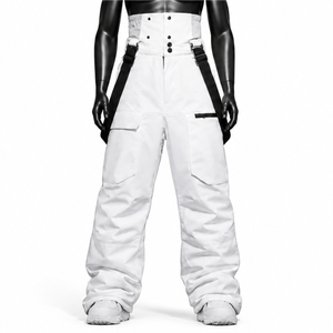 Pantalones de Snowboard Unisex Holgados, Impermeables, Cortavientos, Térmicos, con Tirantes, Cintura Alta, para Deportes de Invierno al Aire Libre - Product Image 1