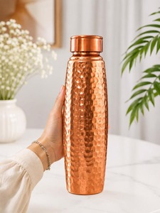 Beautiful Copper Water <b>Bottle</b> Vase Handmade Modern Design Piece For Wedding Event Home Table Centerpiece Decoration - Product Image 6
