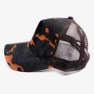Casquettes de camionneur imprimées, respirantes, avec dos en maille, ajustables, style streetwear, vente en gros, directement de l'usine - Product Image 5