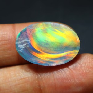 Monarch <b>Opal</b> Doublet Gemstone Rainbow Fire <b>Opal</b> Handmade Stone Jewelry Monarch <b>Opal</b> Doublet Ring Colorful <b>Opal</b> Jewelry Making - Product Image 5