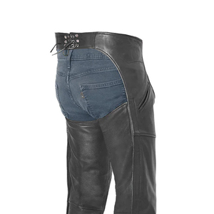 2026 Customized Logo Genuine Leather Horse <b>Riding</b> <b>Chaps</b> for Men High Waist Breathable High Quality Color Washed-Wholesale Supply - Product Image 5