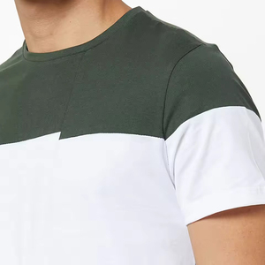 T-shirts confortables sur mesure, vêtements décontractés de haute qualité, designs imprimés modernes, motifs unis, t-shirts en tricot pour hommes - Product Image 2