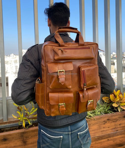 เป้สะพายหลังหนังแท้ลายเม็ดเต็มแบบกำหนดเองของ2025แล็ปท็อปกระเป๋าเป้สะพายหลังสำหรับเดินทางเพื่อธุรกิจจุของได้มากขายส่งสินค้าขายดีกระเป๋าสำหรับทุกเพศ - Product Image 2