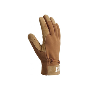 <b>Leather</b> <b>Garden</b> <b>Gloves</b> Working Planting Pruning Yard Care Full Finger Anti-Slip Hook Loop Closure Custom Logo Private Label OEM - Product Image 4
