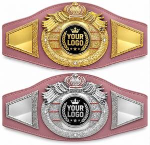 เข็มขัดหนังสำหรับชกมวยแบบกำหนดเอง เข็มขัดแชมป์ MMA เข็มขัดแชมป์แบบกำหนดเอง เข็มขัดแชมป์หนังแท้ระดับมืออาชีพแบบกำหนดเอง - Product Image 1