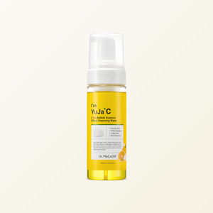 Productos de maquillaje coreanos K-Beauty Dr. Meloso I'm Yuzu C Bubble Essence Agua Limpiadora de Poros 160ml Hecho en Corea - Product Image 4