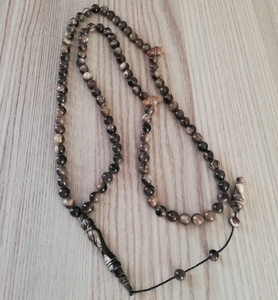 Tasbih de Cuerno de Búfalo de la Mejor Calidad, Misbaha de Cuerno Hecha a Mano de Lujo, Cuentas de Regalo Islámicas al por Mayor, Tasbih de Cuerno de Búfalo Premium - Product Image 1