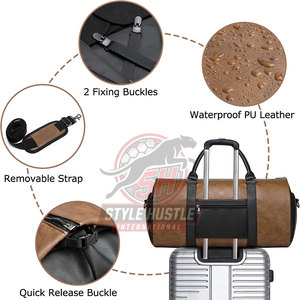 Nueva Llegada, Bolsos de Viaje de Cuero Más Vendidos, Bolsos de Viaje de Cuero Casuales al Por Mayor a Bajo Precio - Product Image 6
