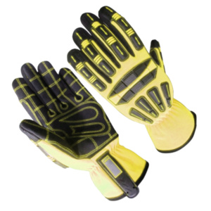 Heavy Duty Impact Resistant Mechanic Gloves Reinforced Synthetic Leather TPR Rubber Personal Protective Safety Gloves Designed - Product Image 4