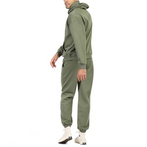 Survêtement de sport pour homme OEM, vêtements de sport en molleton brossé doux, tenue d'entraînement athlétique, tenue de gym pour homme - Product Image 5