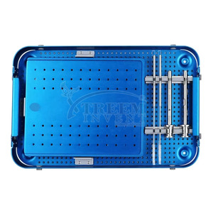 Kit de chirurgie orthopédique de la colonne vertébrale, rétracteur de colonne vertébrale, ensemble d'instruments de discectomie, outils de chirurgie vertébrale, kit médical en acier inoxydable - Product Image 5