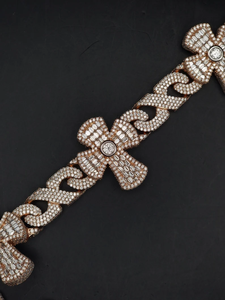 Collier pendentif papillon en argent Moissanite, style Iced Out, bijou de mode Hip Hop de luxe, cadeau - Product Image 3