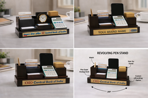 Tablero de Mesa de Madera Personalizado con Impresión para Escritorio de Oficina Promocional - Product Image 2