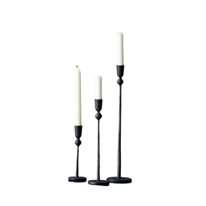 Wholesale Nordic Matte <b>Black</b> Metal Taper Candle <b>Holder</b> Set Modern Iron Candle <b>Holders</b> for Wedding Table Centerpiece Home Decor - Product Image 3