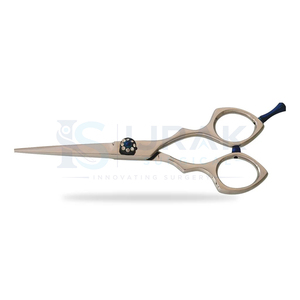 Ciseaux de coiffure professionnels en acier inoxydable 440C, lame tranchante, manche long, pour droitiers, ciseaux de coupe de cheveux - Product Image 1