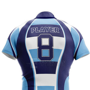 Colección de Ropa Deportiva Profesional para Equipos, Uniforme de Rugby con Tela Ligera de Secado Rápido y Comodidad para Partidos de Club - Product Image 4