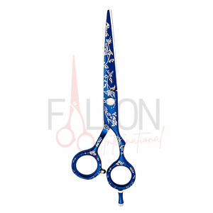 Professional Black Gold Hair Cutting Scissors Stainless Steel Barber Shears for Salon - Product Image 2
