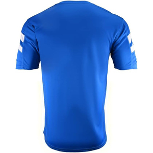 Camiseta de Fútbol Unisex Personalizada con Cuello en V, Color Azul Rey, Manga Corta, Transpirable, Absorbe la Humedad, Ropa Deportiva de Poliéster, Corte Regular para Adultos - Product Image 3
