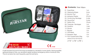 Kit de medicina básica personalizado Firstar para bolsa de primeros auxilios de supervivencia de emergencia familiar para promociones - Product Image 3