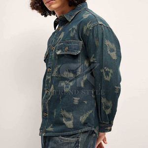 Chaqueta de Mezclilla Ligera y Cómoda para Hombre, Fácil de Usar, en Oferta, Precio Razonable, para Uso en Exteriores, Chaqueta de Invierno - Product Image 2