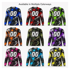 เสื้อแข่งเพนท์บอลแบบกำหนดเอง เสื้อแข่งสปีดบอล ออกแบบโลโก้ได้ตามต้องการ ระบายอากาศได้ดี น้ำหนักเบา แห้งเร็ว ชุดกีฬา สำหรับทีมกีฬา - Product Image 5