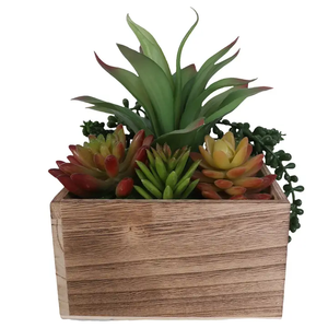 Pot de fleurs en bois durable, carré, pour balcon, jardin, villa, entrée, design moderne, pot de fleurs en bois pour la maison, meilleur prix - Product Image 3