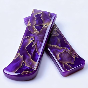 Couteaux à fruits en résine manche avec lame en os fait à la main taille personnalisée meilleur emballage Design moderne unique par Faizacraft - Product Image 4