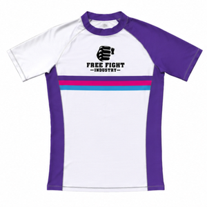 Ventes en gros de t-shirts de compression à manches courtes pour la salle de sport, t-shirts personnalisés sublimés pour le BJJ, t-shirts de protection pour hommes pour le MMA - Product Image 3
