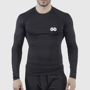 เสื้อคอมเพรสชั่นผู้ชายรุ่นล่าสุดปี 2026 ลายพิมพ์น้ำหนักเบา บริการ OEM เสื้อคอมเพรสชั่นสำหรับผู้ชาย - Product Image 3