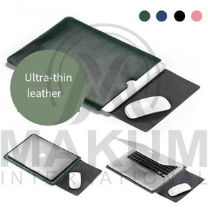 Wholesale Custom Crunch Leather Laptop Sleeve Cover Travel <b>Briefcase</b> Computer Business Rustic Leather Laptop Case/Sleeve/Bag - Product Image 3