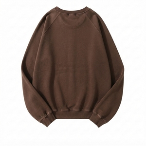 Sudadera de Cuello Redondo para Hombre al por Mayor, Sudadera Informal de Algodón y Felpa, Fabricante de Ropa con Logotipo Personalizado - Product Image 1