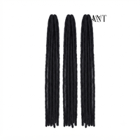 Extensions de cheveux synthétiques tressés pré-bouclés faits à la main, texture naturelle douce de qualité supérieure, pour femmes, vente en gros