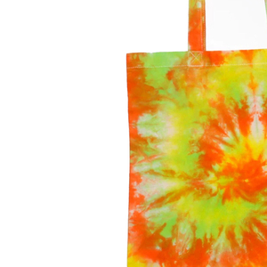 Spacious Canvas Tie Dye Tote <b>Bag</b> With Carry Handles Custom Zipper Closures Reusable Heavy Duty 100% Cotton Canvas Fabric - Product Image 3