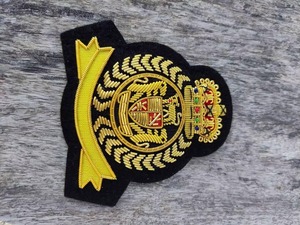 Badge en tissu personnalisé avec logo, patch brodé à coudre ou à repasser, patch brodé tissé pour vêtements - Product Image 4