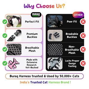 Cat No Pull <b>Harness</b> OEM ODM Custom Logo Adjustable Escape Proof Cat <b>Harness</b> & Leash Set Direct Manufacturer - Product Image 2