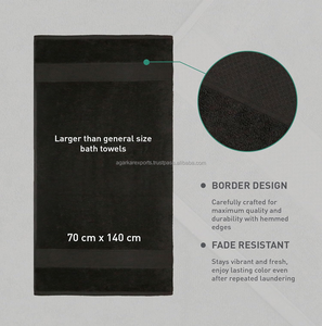 Toallas de Baño de Algodón OEM 600-800 GSM de Lujo para Hotel con Logotipo Personalizado - Product Image 2