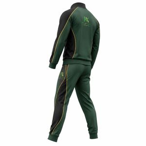 Ensemble de survêtement pour homme avec logo personnalisé, vêtements de sport en polyester, tenue d'entraînement - Product Image 3