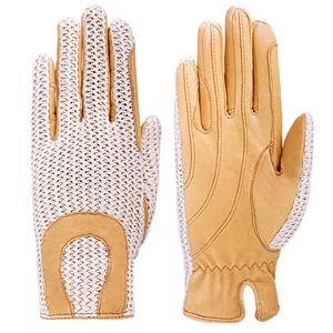 Gants d'équitation de qualité supérieure, fabriqués en usine, prix compétitif, étiquette personnalisée, vente chaude, mode haut de gamme - Product Image 6