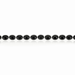 Black Start Gemstone Sleek 925 Sterling Silver Bezel <b>Set</b> Fine Tennis Bracelet For Women's Daily Wear Jewelry Accessories - Product Image 3