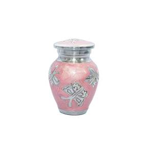 Urna Funeraria de Latón Grabada Personalizada, Pequeña, para Cenizas, Recuerdo Conmemorativo, Venta al Por Mayor, Proveedor OEM - Product Image 1