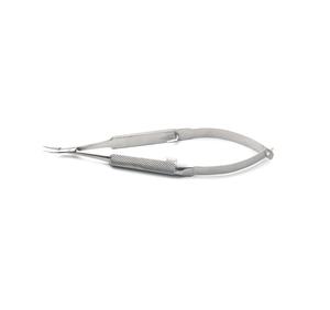 BEST CARE INTERNATIONAL Porte-aiguilles micro Barraquer 10,5 cm, pointes courbes lisses, mâchoire 6 mm, acier inoxydable, manuel, ISO13485, usage général - Product Image 6