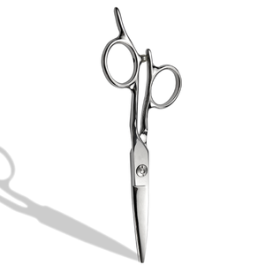 Tijeras de Peluquería Profesionales de Acero Inoxidable con Acabado Espejo, Diseño Ergonómico para Diestros, Tijeras de Barbero - Product Image 1