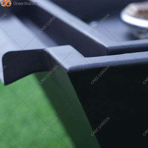 Fontaines décoratives en acier corten de 3 mm d'épaisseur, foyer à gaz naturel/propane, allumeur personnalisable, tailles personnalisables pour piscine extérieure - Product Image 5