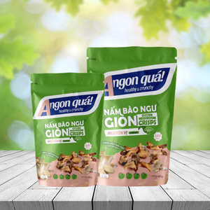 Chips de Champignons Oyster Croustillants Premium Saveur Originale 100% Naturelles Snack Végétal 40g - Product Image 6