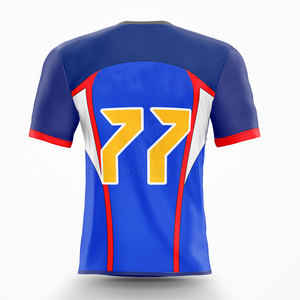 Uniforme de rugby personnalisé avec logo, couleur et taille sur mesure, conçu pour les joueurs professionnels, coupe confortable, faible MOQ. - Product Image 3