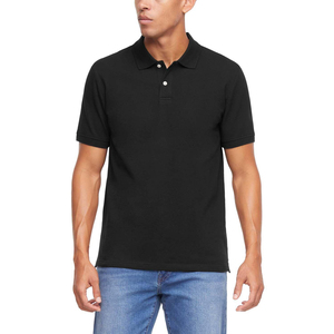 Chemises polo pour hommes d'été, tissu respirant en mesh, pour hommes, restent au frais, évacuent l'humidité, style sportif décontracté et tendance. - Product Image 1