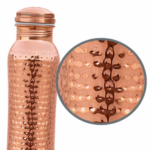 Premium Quality Large Modern Design Copper <b>Bottle</b> with Pure Copper Vessel Reusable & Eco-Friendly for Travel & Office Use - Product Image 5