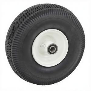 Roue pneumatique à denture de scie Caldwell fabriquée en Thaïlande 10" 3.50-4 : pour nettoyeur haute pression, pulvérisateur, chariot à main, chariot, chariot à roulettes et wagon - Product Image 1